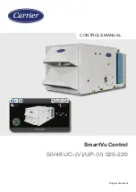 Preview for 1 page of Carrier SmartVu control Control Manual