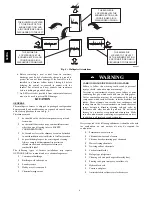 Preview for 6 page of Carrier start-up and Installation And Operating Instructions Manual