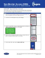 Предварительный просмотр 1 страницы Carrier Supra NMA Setup Instructions