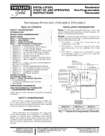 Carrier TOTALINE Gold P274-0100-C Installation, Start-Up, And Operating Instructions Manual preview
