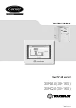 Preview for 1 page of Carrier Touch Pilot Junior Manual