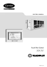 Preview for 1 page of Carrier TOUCHPILOT 30KAV Manual