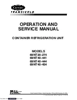 Preview for 3 page of Carrier TRANSICOLD 69NT20-274 Operation And Service