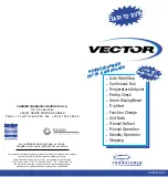 Preview for 1 page of Carrier Transicold Vector Manual