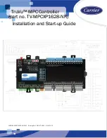 Preview for 1 page of Carrier TruVu TV-MPCXP1628-NR Installation And Startup Manual