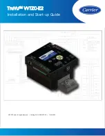 Preview for 1 page of Carrier TruVu VVTZC-E2 Installation And Startup Manual