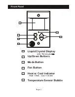 Предварительный просмотр 3 страницы Carrier TSTATCCPF101 Manual