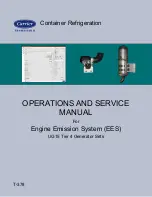 Предварительный просмотр 1 страницы Carrier UG 15 Tier 4 Operation And Service Manual