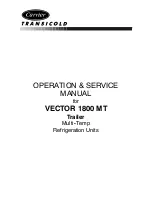 Предварительный просмотр 2 страницы Carrier VECTOR 1800 MT Operation & Service Manual