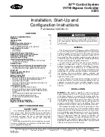 Preview for 1 page of Carrier VVT 33ZC Installation, Start-Up And Configuration Instructions