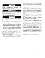 Preview for 4 page of Carrier WeatherMaker 48A020 Installation Instructions Manual