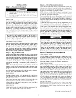 Preview for 3 page of Carrier WeatherMaker 50A040 Installation Instructions Manual