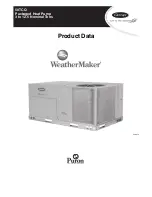 Предварительный просмотр 1 страницы Carrier WeatherMaker 50TCQ*07 Product Data