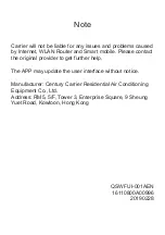 Preview for 12 page of Carrier WF-60A1 Installation & Owner'S Manual