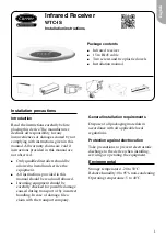 Carrier WTC-IS Installation Instructions Manual preview