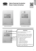 Preview for 1 page of Carrier WTC-RCI-D Manual