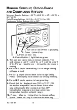 Preview for 14 page of Carrier X 1000 Operator'S Manual