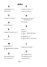 Preview for 27 page of Carrier X 1000 Operator'S Manual