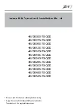 Preview for 6 page of Carrier XCT 7 40VD005-054S-7S -QEE Installation And Owner'S Manual