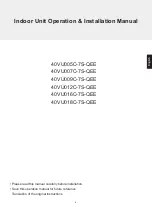 Preview for 6 page of Carrier XCT 7 40VU005~018C-7S-QEE Installation And Owner'S Manual