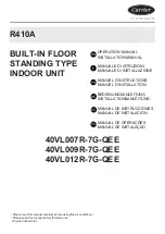 Preview for 2 page of Carrier XCT Series Installation And Owner'S Manual