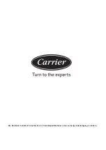 Preview for 84 page of Carrier XCT7 40VCW217FQEE Installation And Owner'S Manual