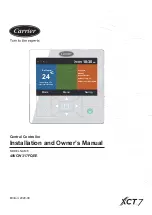 Preview for 1 page of Carrier XCT7 40VCW317FQEE Installation And Owner'S Manual