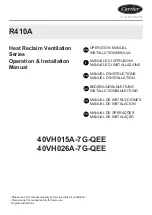 Preview for 2 page of Carrier XCT7 40VH A-7G Series Installation And Owner'S Manual