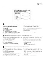 Preview for 5 page of Carrier XCT7 40VH A-7G Series Installation And Owner'S Manual