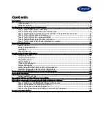 Preview for 3 page of Carrier ZS Application Manual
