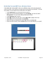 Предварительный просмотр 16 страницы carrierweb CARRIERMATE Diagnostics Manual