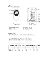 Preview for 3 page of Carrin KW5012 User Manual