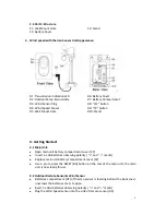 Preview for 3 page of Carrin KW9005W-SM User Manual