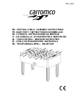 Preview for 1 page of Carromco 05085 Assembly Instructions Manual