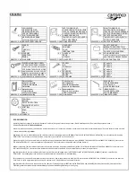 Предварительный просмотр 3 страницы Carromco 05800FSC Assembly Instructions Manual