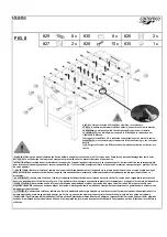 Предварительный просмотр 9 страницы Carromco 05800FSC Assembly Instructions Manual