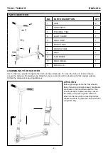 Предварительный просмотр 2 страницы Carromco 78191 Instructions Manual