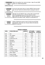 Предварительный просмотр 31 страницы Carromco 92446SPA Manual Instruction