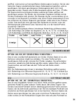 Предварительный просмотр 37 страницы Carromco 92446SPA Manual Instruction