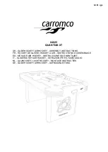 Carromco QUANTUM-XT Assembly Instructions Manual preview