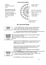 Preview for 7 page of Carromco Score-301 Manual Instruction