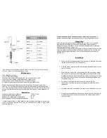 Preview for 2 page of Carron Phoenix ELEN Optima Fitting Instructions & Contents List