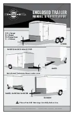 Carry-On Trailer Corporation 4x6CG User'S Manual - Safety Manual preview
