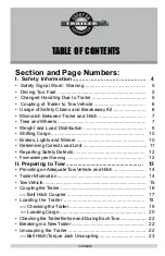 Preview for 2 page of Carry-On Trailer Corporation 4x6CG User'S Manual - Safety Manual