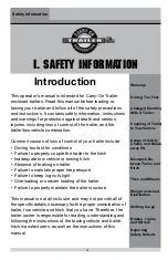 Preview for 4 page of Carry-On Trailer Corporation 4x6CG User'S Manual - Safety Manual