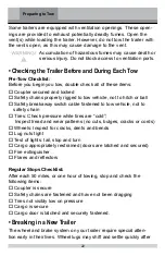 Preview for 22 page of Carry-On Trailer Corporation 4x6CG User'S Manual - Safety Manual