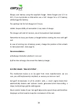 Preview for 16 page of CARRYGOLF LEOPARD User Manual