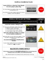 Предварительный просмотр 8 страницы CarShow CS-GM1010 Installation Manual