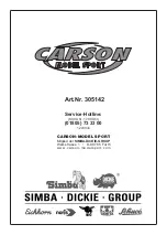 Preview for 37 page of Carson 304003 Instruction Manual