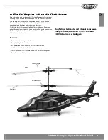 Предварительный просмотр 9 страницы Carson Agusta Westland Grand Instruction Manual